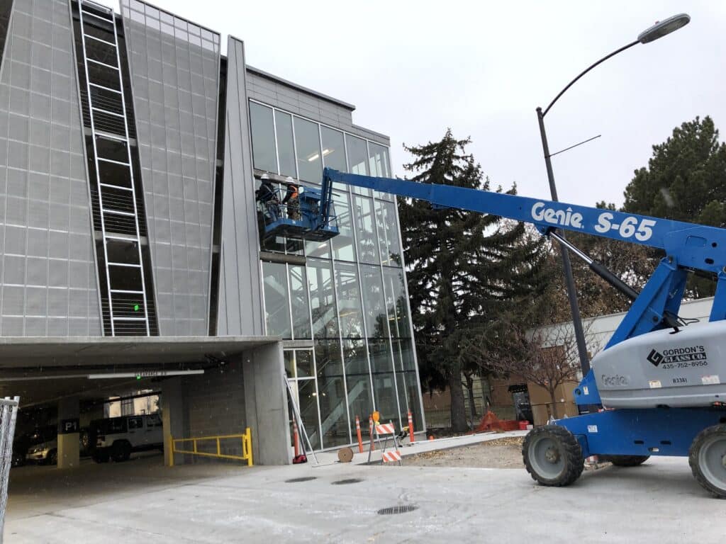Utah State University Parking Terrace
